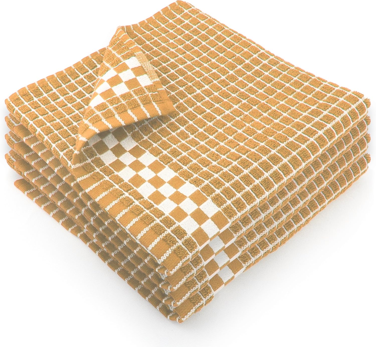 Fecido Classic Dark Kitchen Dish Towels - Heavy Duty Absorbent