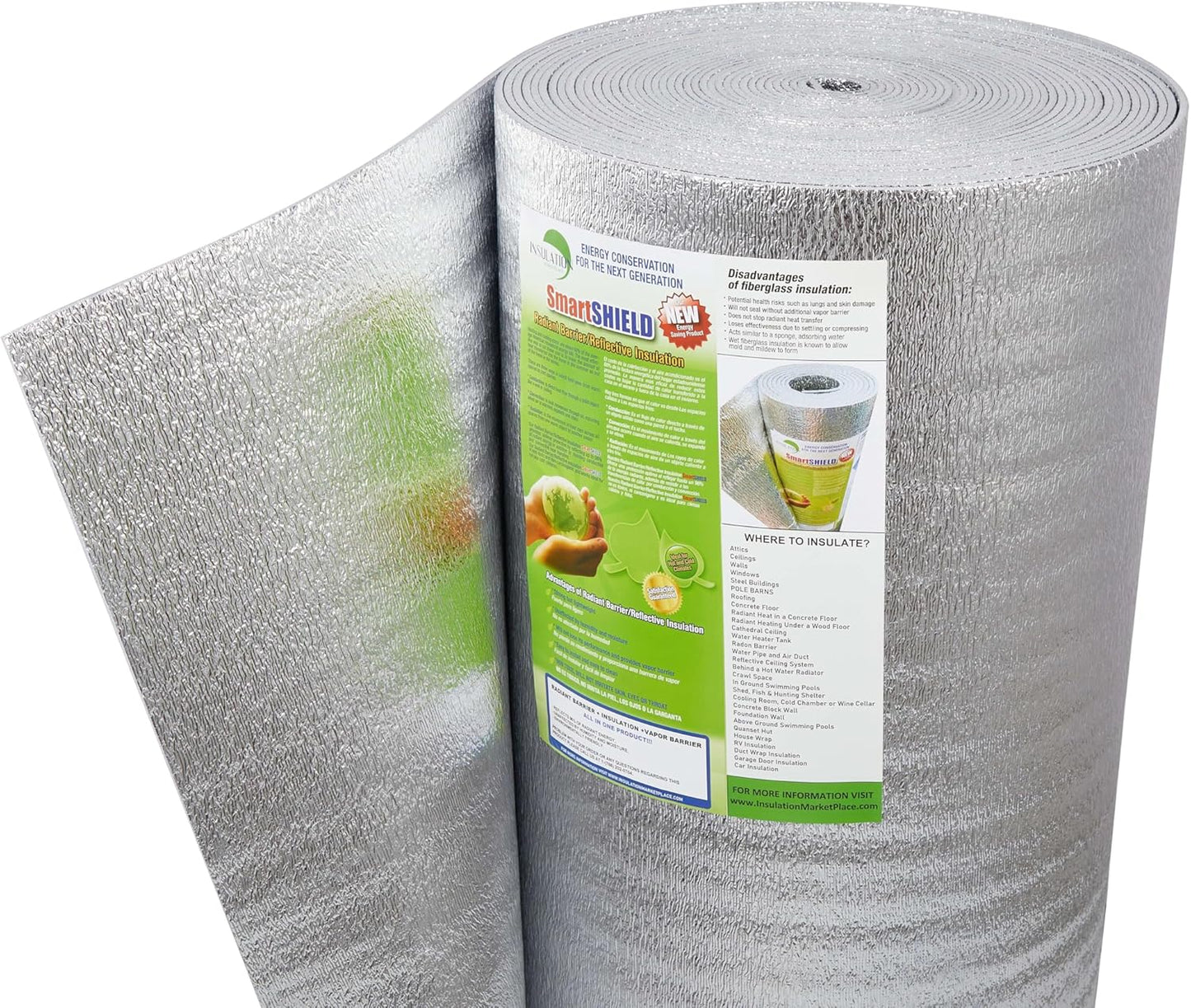 SmartSHIELD Reflective Insulation Roll - Effective Thermal Barrier