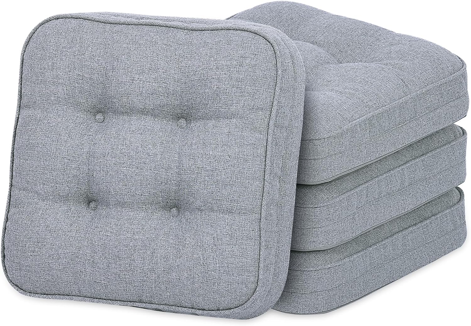 GOFORIT Chair Cushions Set of 4 for Ultimate Comfort and Support