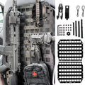 Rigid Molle Panels for Vehicles - Heavy-Duty Aluminium Organizer