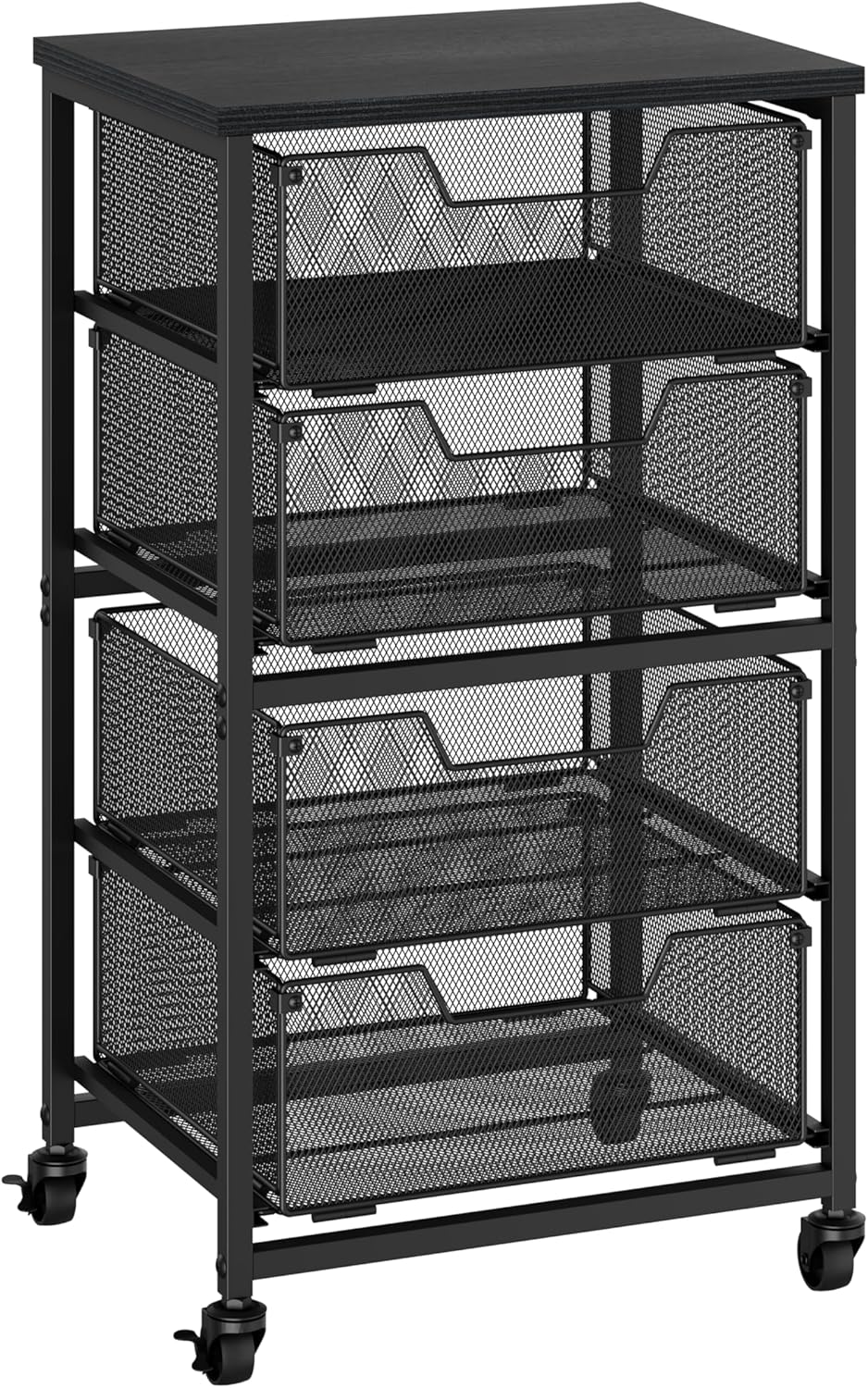 Rolling Cart with Drawers for Craft Storage and Organization