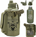 Iron Infidel Battle Bottle Half Gallon Insulated Water Bottle - Rugged