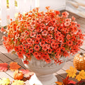 Fall Decor Fake Mums 36 Bundles - Durable Outdoor Fall Flowers