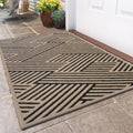 Front Door Mat Outside Entrance with Non Slip Rubber Backing