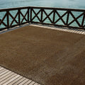 iCustomRug Synthetic Grass Rug 12x17ft - Low Profile Outdoor Turf