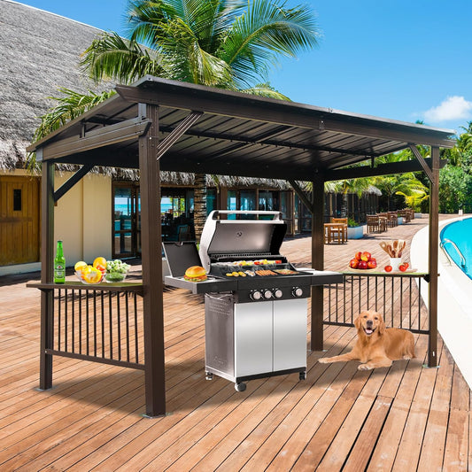 Outdoor BBQ Gazebo: All-Weather Grill Haven