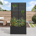Casaphoria Metal Raised Garden Bed 47in x 24in x 12in - Space-Saving