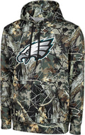 FOCO NFL Men's Sideline Hunter Camo Performance Pullover Hoodie Fan