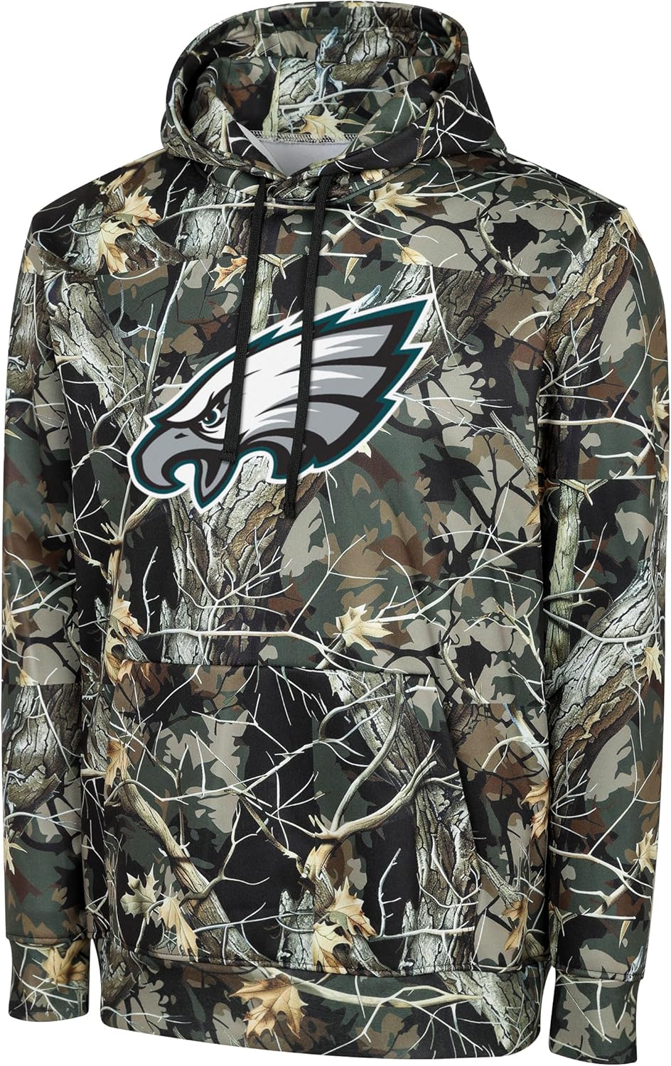 NFL Men's Official Sideline Hunter Camo Hoodie for True Fans