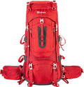 Ubon 60L Internal Frame Hiking Backpack - Waterproof, Rain Cover