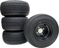 8x8.5-8 Golf Cart Tire and Wheel 4-Pack - Ready-Mounted Set