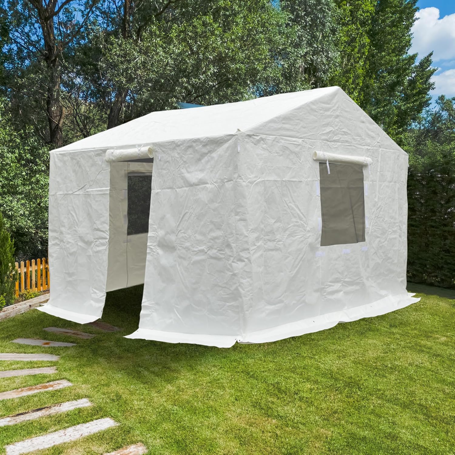 Domi 12ft x 20ft Universal Winter Gazebo Cover for Hardtop Use