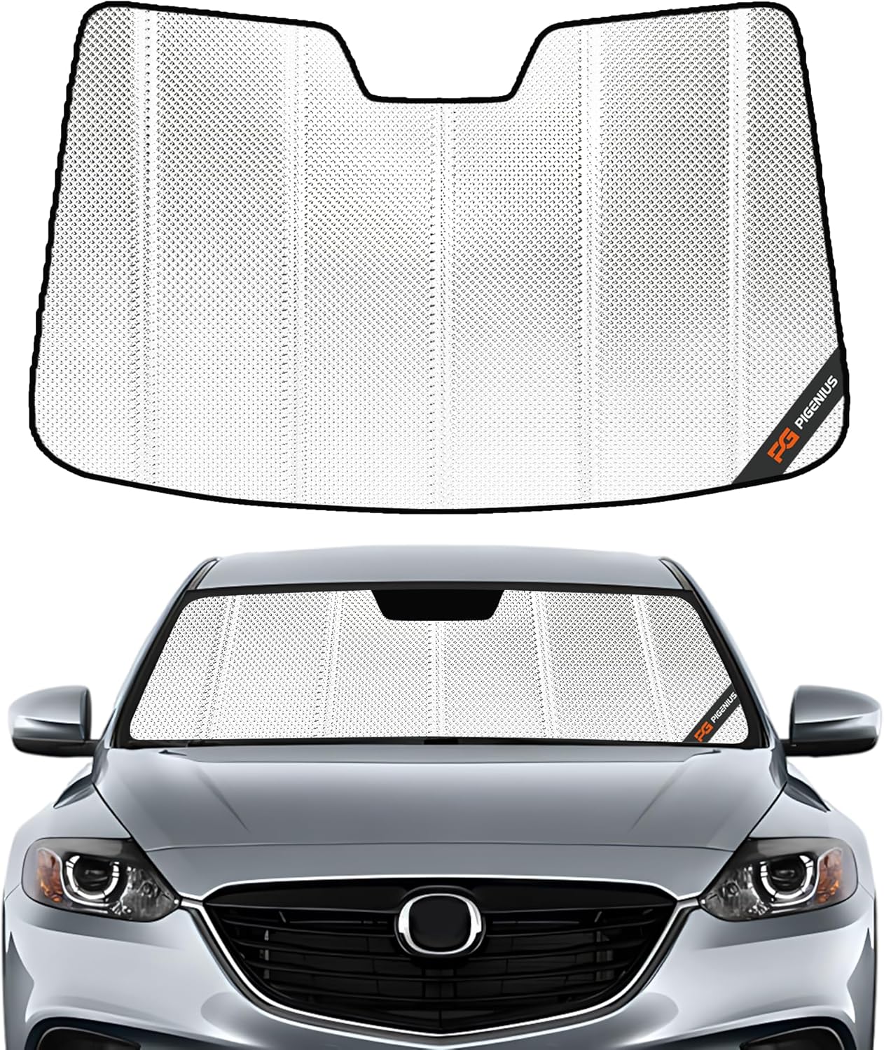 Windshield Sun Shade for Mazda CX-9 2007-2015 - BLAZBLOCK