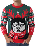 Sailwind Men's Christmas Sweater Ugly Knitted Pullover - Cozy Festive