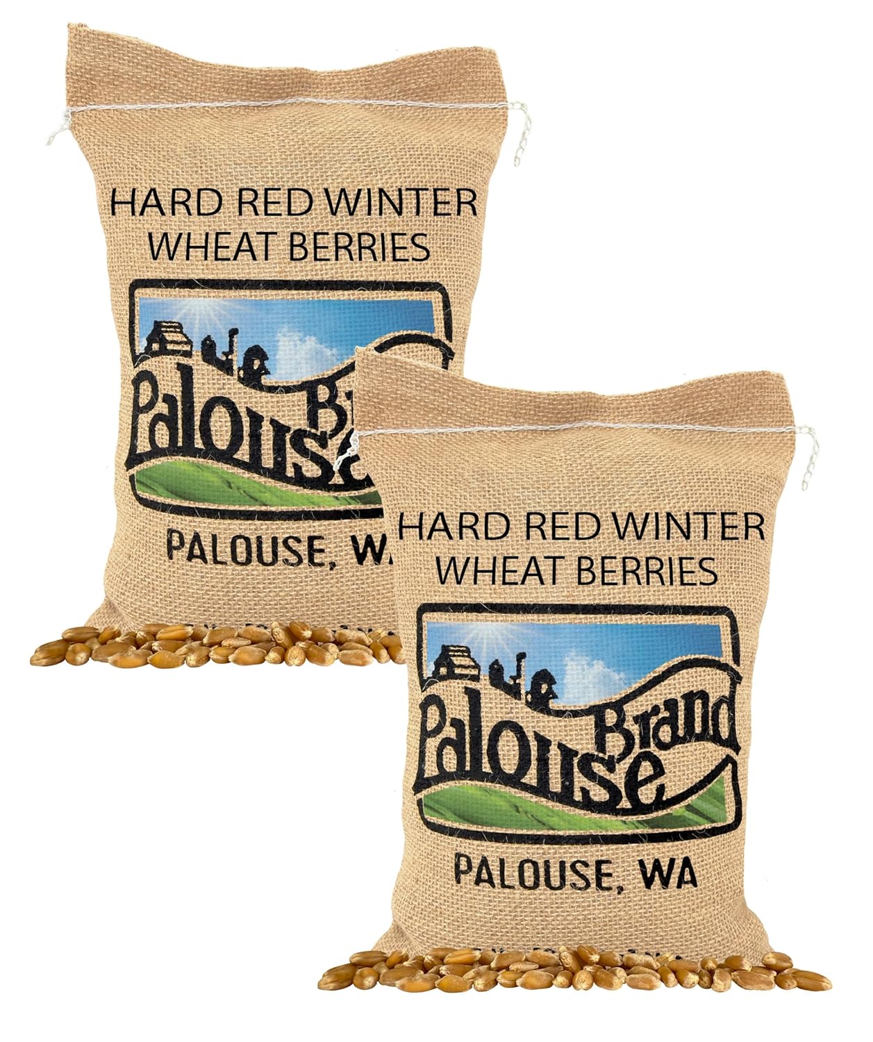 Palouse Brand Hard Red Winter Wheat Berries - 10 LBS Non-GMO