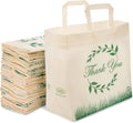 Reusable Thank You Have a Nice Day Grocery Bags 50 Pack - Durable Eco