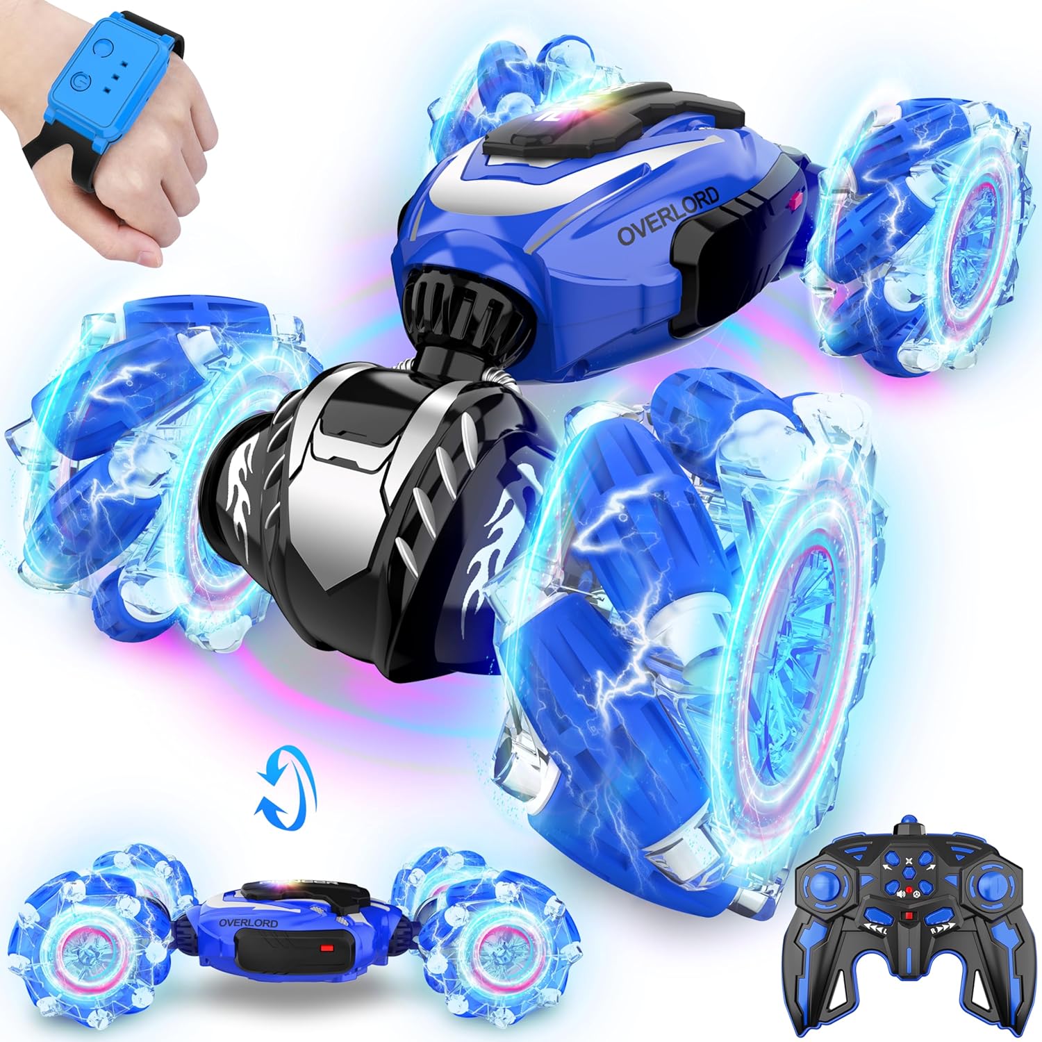 Gesture Sensing RC Stunt Car: Transform Off-Road Fun!