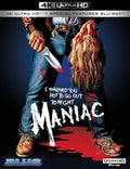 Maniac 4K Ultra HD - Restored Cult Horror Film Caroline