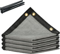 90% Shade Cloth 4 ft x 30 ft Grey Custom Size Dog Kennel Shade