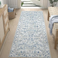 jinchan Lima Runner Rug 2x6 Washable Hallway Runner - Vintage Floral