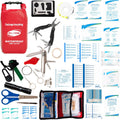 Boat First Aid Kit with Survival Tools - Compact Waterproof Marine Kit