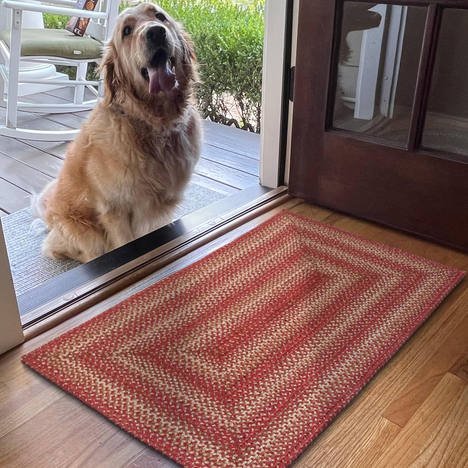 Apple Pie Christmas Accent Rugs for Cozy Country Decor