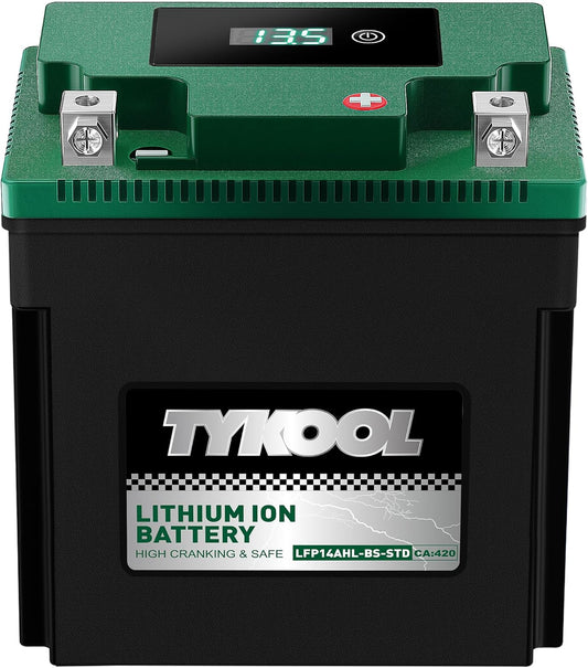TYKOOL YTX14AHL-BS-STD LiFePO4 Motorcycle Battery Review