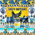 Superhero birthday party supplies 192 Pcs Party Decorations Set