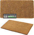 Natural Coir Mat Extra Thick 1.5 in for Front Door and Patio - Durable