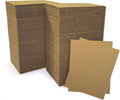 400 Packs 3.5x4.5 in Corrugated Cardboard Sheets - Rigid Lightweight