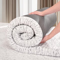 SyMax Cooling Mattress Topper 4 in Gel Memory Foam - Cool, Pressure