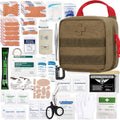 Tactical First Aid Kit IFAK - 180 Pieces Compact Emergency Kit