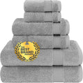 Cotton Paradise 6 Piece Turkish Towel Set - Soft 600 GSM
