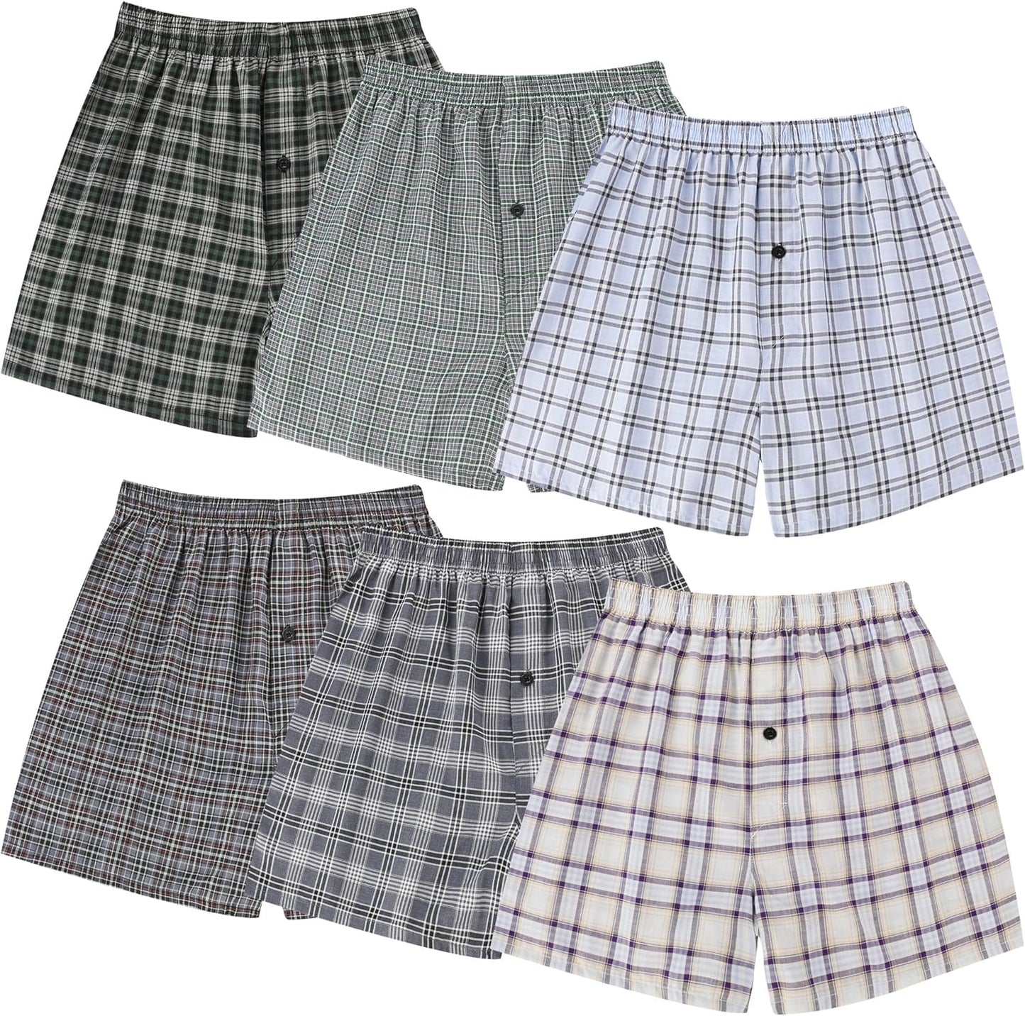 Bamboo Cool Men's Woven Boxer Shorts for Ultimate Comfort