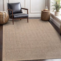 CAMILSON Easy Jute Rug 8x10 - Durable Indoor/Outdoor Seagrass Look