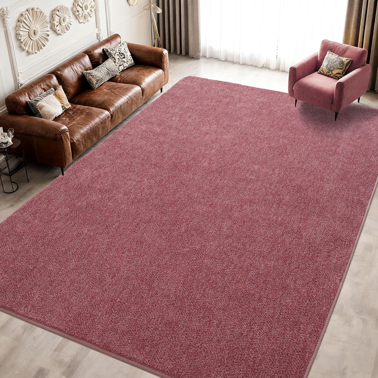 Keeko 4x6 Area Rugs for Living Room, Soft Modern Memory Foam