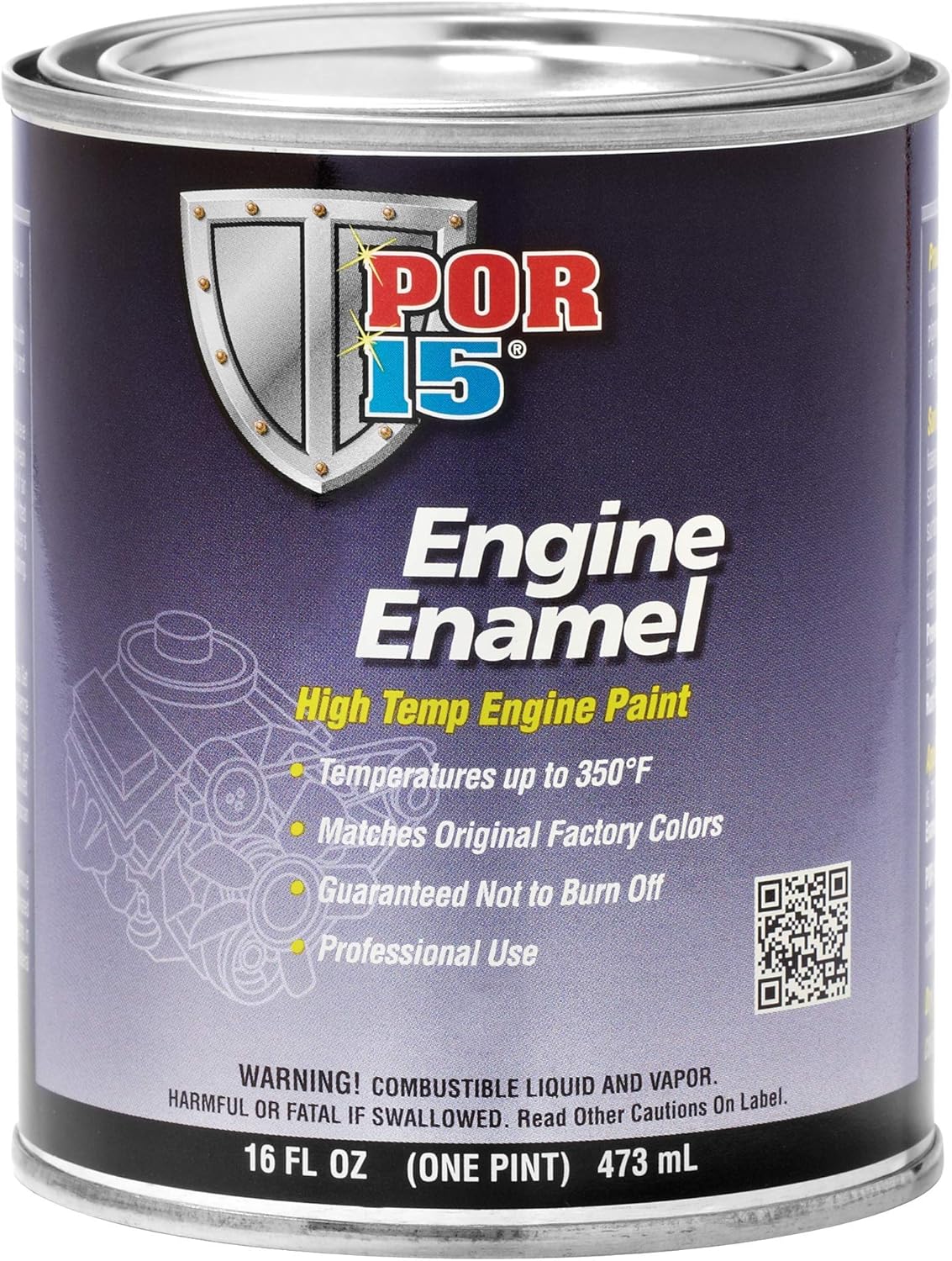 POR-15 High Temperature Engine Paint for Superior Coverage