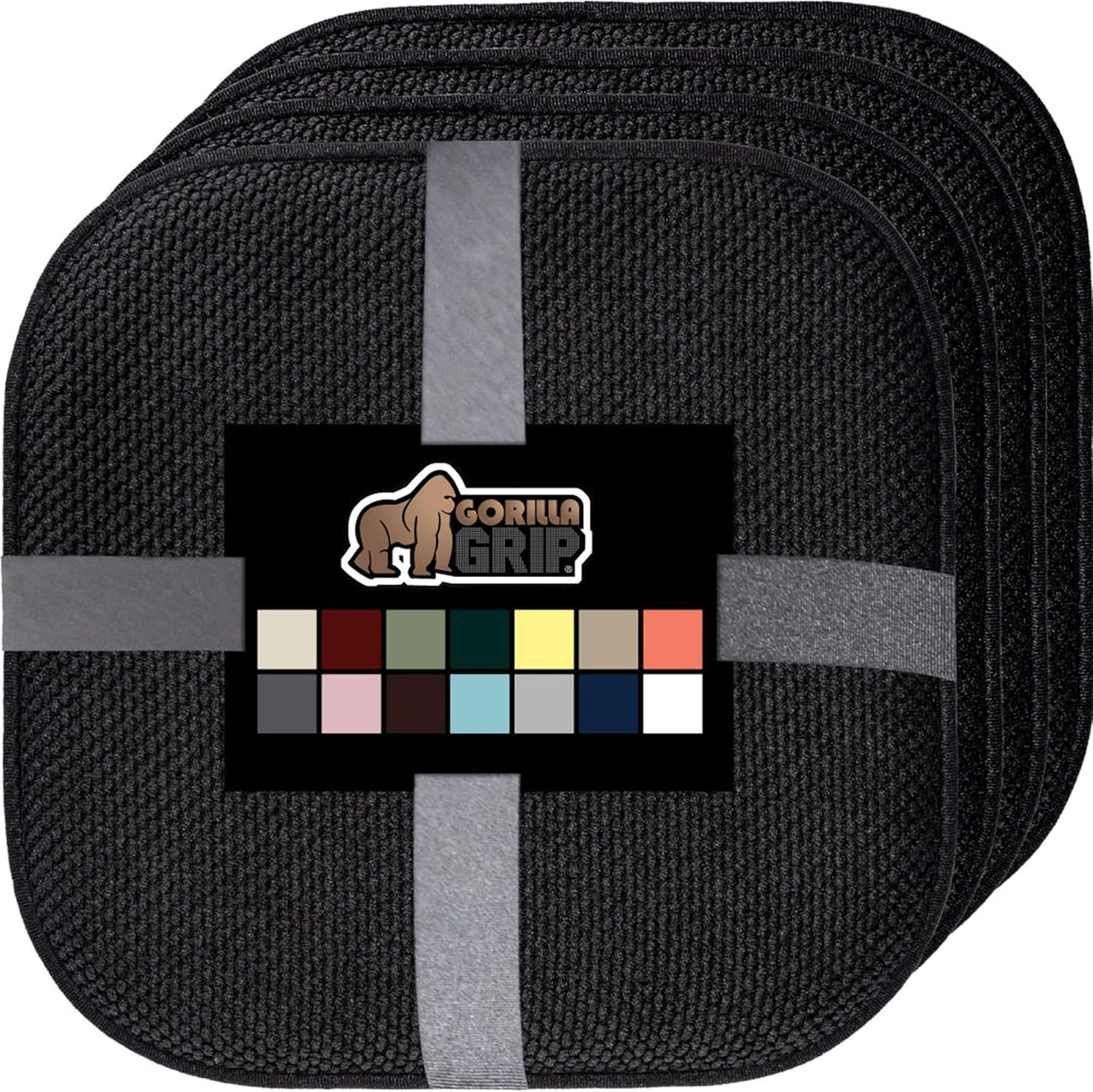 GORILLA GRIP Slip Resistant Chair Cushions for Ultimate Comfort