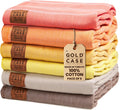 Lycia Turkish Beach Towel Set of 6 - Lightweight Quick Dry Towels