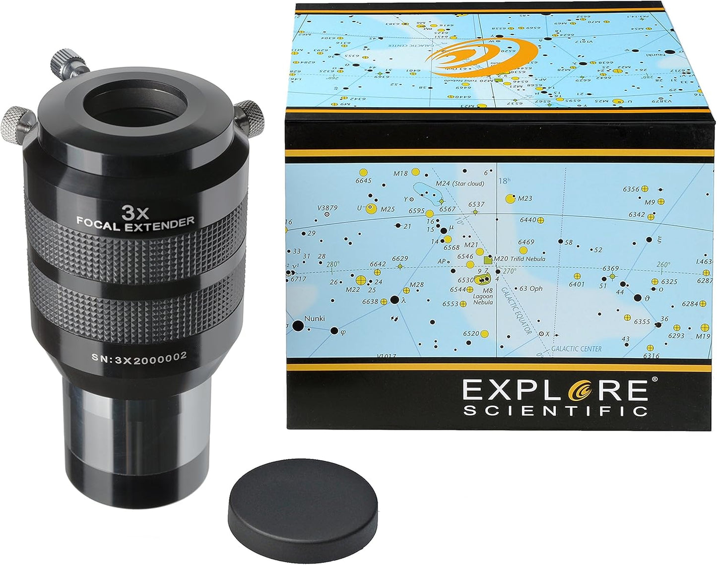 Explore Scientific Focal Extender Barlow Lens for Telescopes