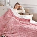 Heating Blanket Queen Size Electric Blanket - Dual Control Sherpa
