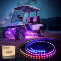 10L0L Golf Cart Underbody Light Kit - Multicolor Underglow