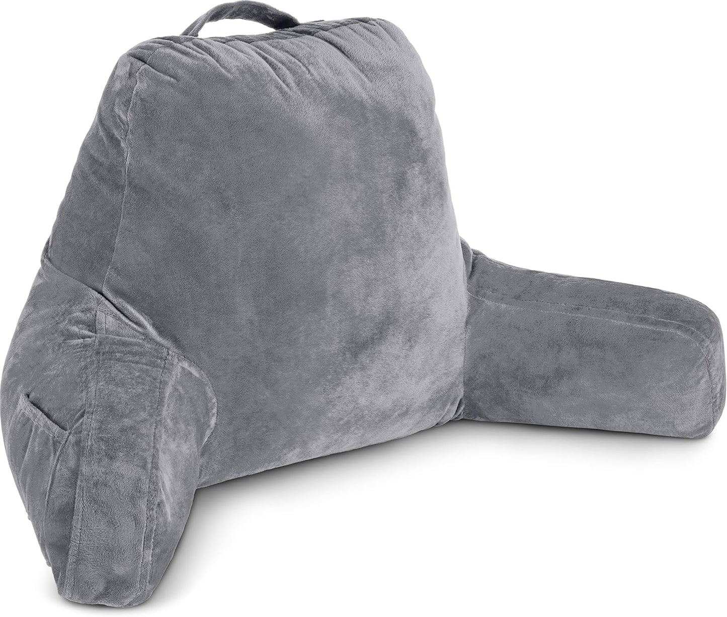 Husband Pillow Dark Grey - Ultimate Backrest for Comfort