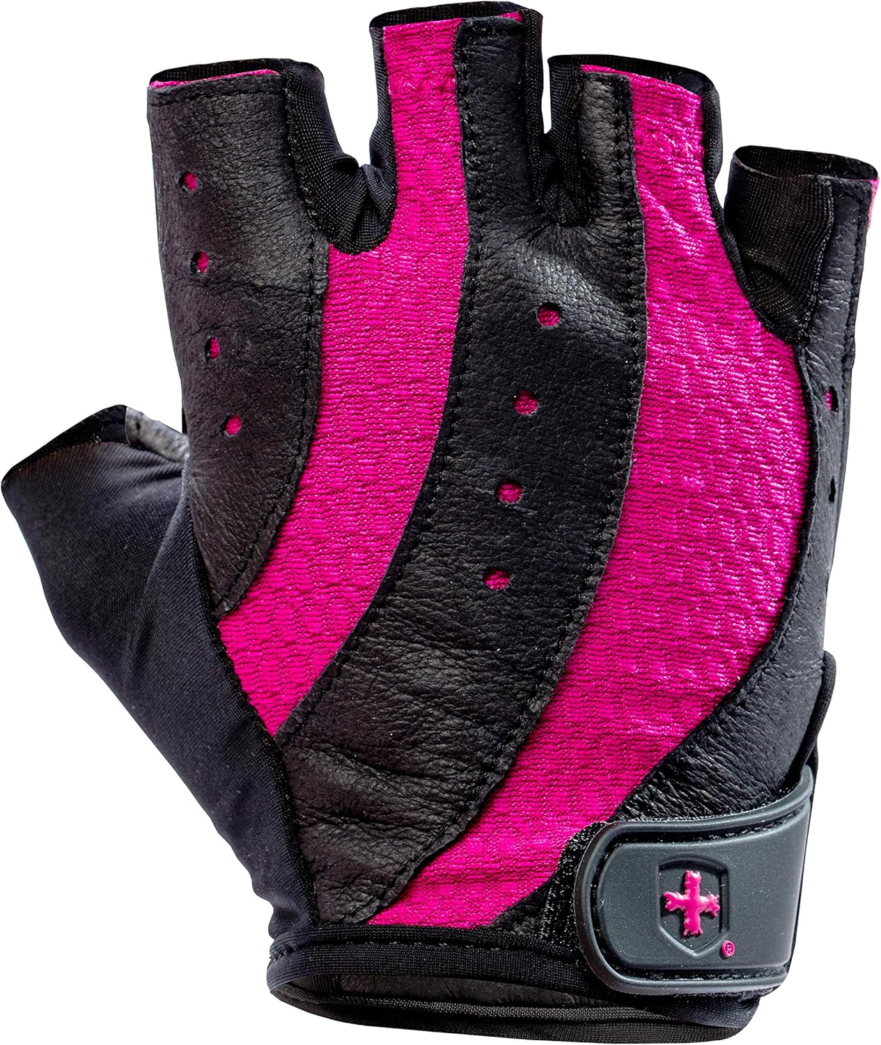 Harbinger Women's Pro Gloves: Cushioned Leather Palm for Optimal Performance