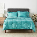 Lightweight Microfiber Bed-in-a-Bag Comforter Set Full/Queen - Cozy