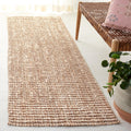 SAFAVIEH Natural Fiber Runner Rug 2ft6ft x 22ft - Chunky Textured Jute