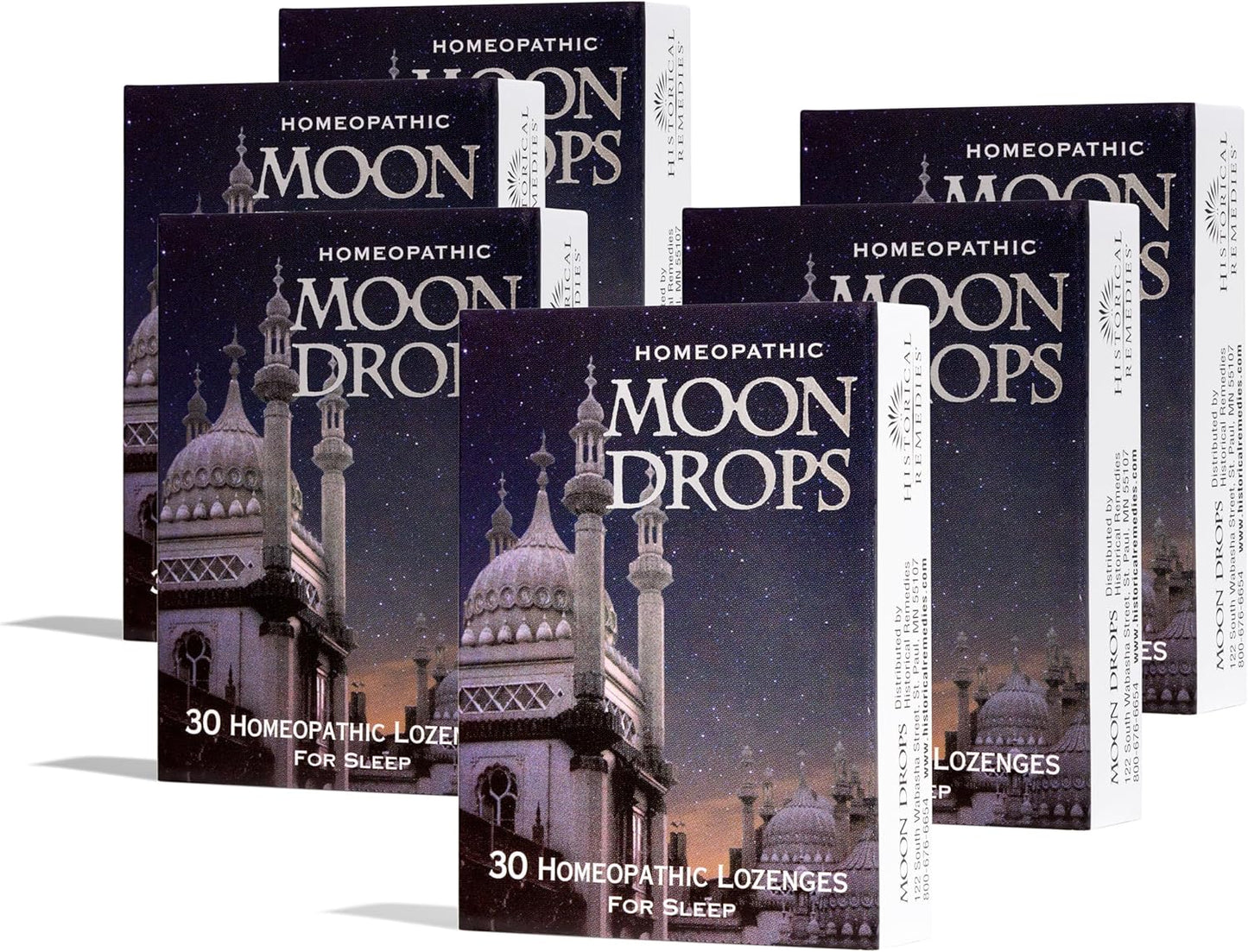 Moon Drops Sleep Aid Lozenges for Natural Sleep Support