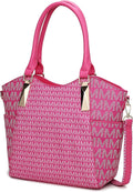 Chic Vegan Leather Tote Bag for Women by MKF Collection