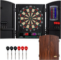 Arachnid Cricket Maxx 1.0 Electronic Dartboard Cabinet Set - Fun Home