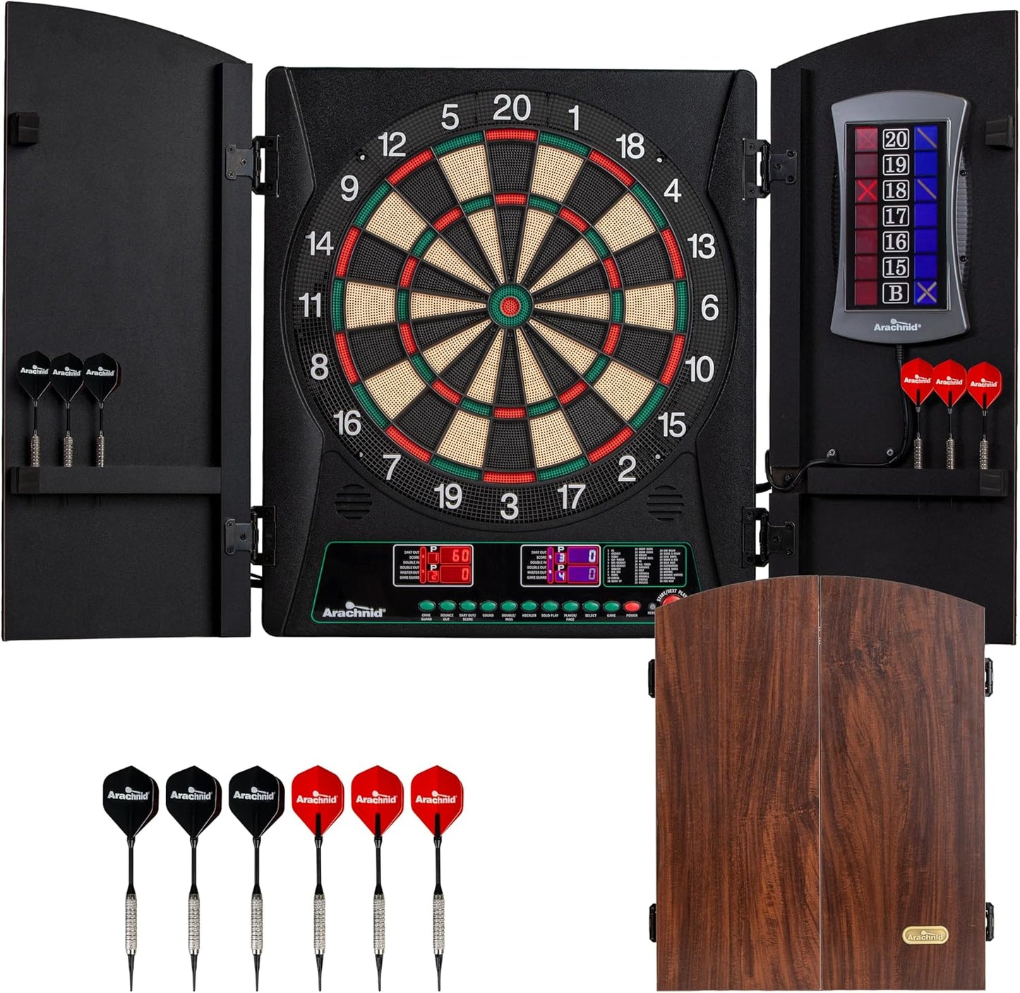 Arachnid Cricket Maxx 1.0 Electronic Dartboard Set for Fun